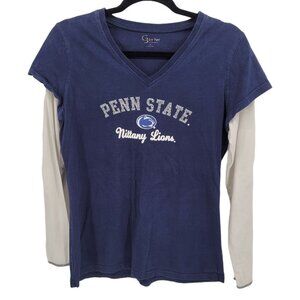 G3 for her Womens XL blue Penn state t-shirt long sleeve nittany lions